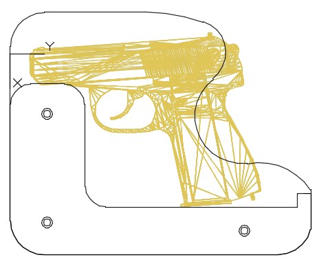 Подставка для пистолета