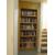 Встроенный однодверный книжный шкаф для потайной комнаты